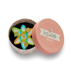 Up And Atom Mini Brooch