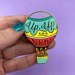 Up, Up And Away Enamel Pin