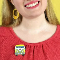 Vagabond Wheels Brooch