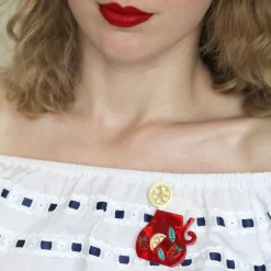 Vamos De Fiesta Brooch