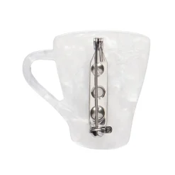 Wake Up And Smell The Coffee Mini Brooch
