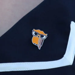 Waldo The Wacky Wise Owl Enamel Pin