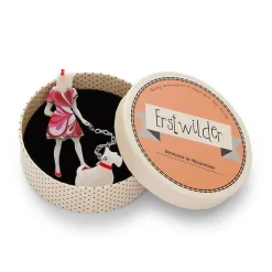 Walking Wonders Brooch