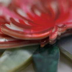 Waratah Warmth Brooch