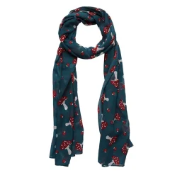Well Spotted Neck Scarf Teal