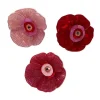 Wild Rose Bouquet Brooch Set