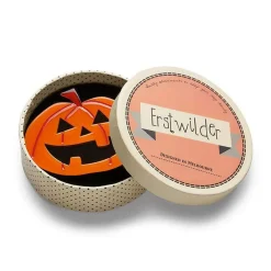 Will-O' The Wisp Pumpkin Brooch
