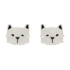 Winston The Westie Earrings
