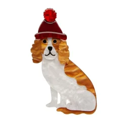 Wintertime Walkies Brooch