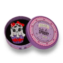 With A Scary On Top! Brooch