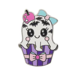 With A Scary On Top! Enamel Pin