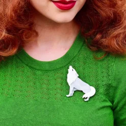 Wolfpack Of One Brooch
