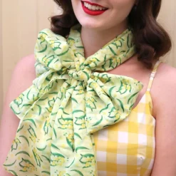 Woven Wattle Large Neck Scarf