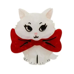 Wrapped Up In Love Kitten Brooch