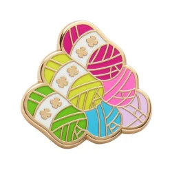 Yarn Spinner Brooch Enamel Pin