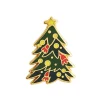 Yuletide Timber Enamel Pin