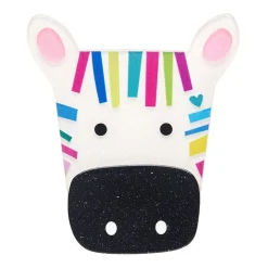 Zahra The Zebra Brooch