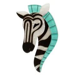Zelda The Zany Zebra Brooch