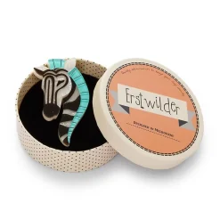 Zelda The Zany Zebra Brooch