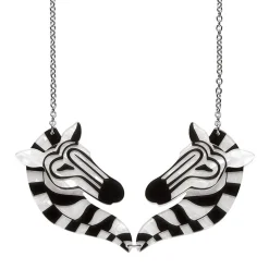Zelda The Zany Zebra Necklace