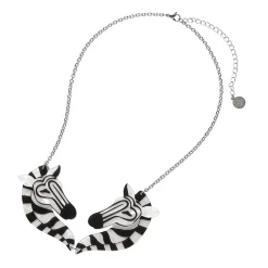 Zelda The Zany Zebra Necklace