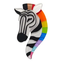 Zelda The Zestful Zebra Brooch