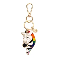 Zelda The Zestful Zebra Enamel Key Ring