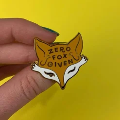 Zero Fox Given Enamel Pin