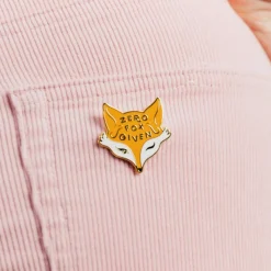 Zero Fox Given Enamel Pin